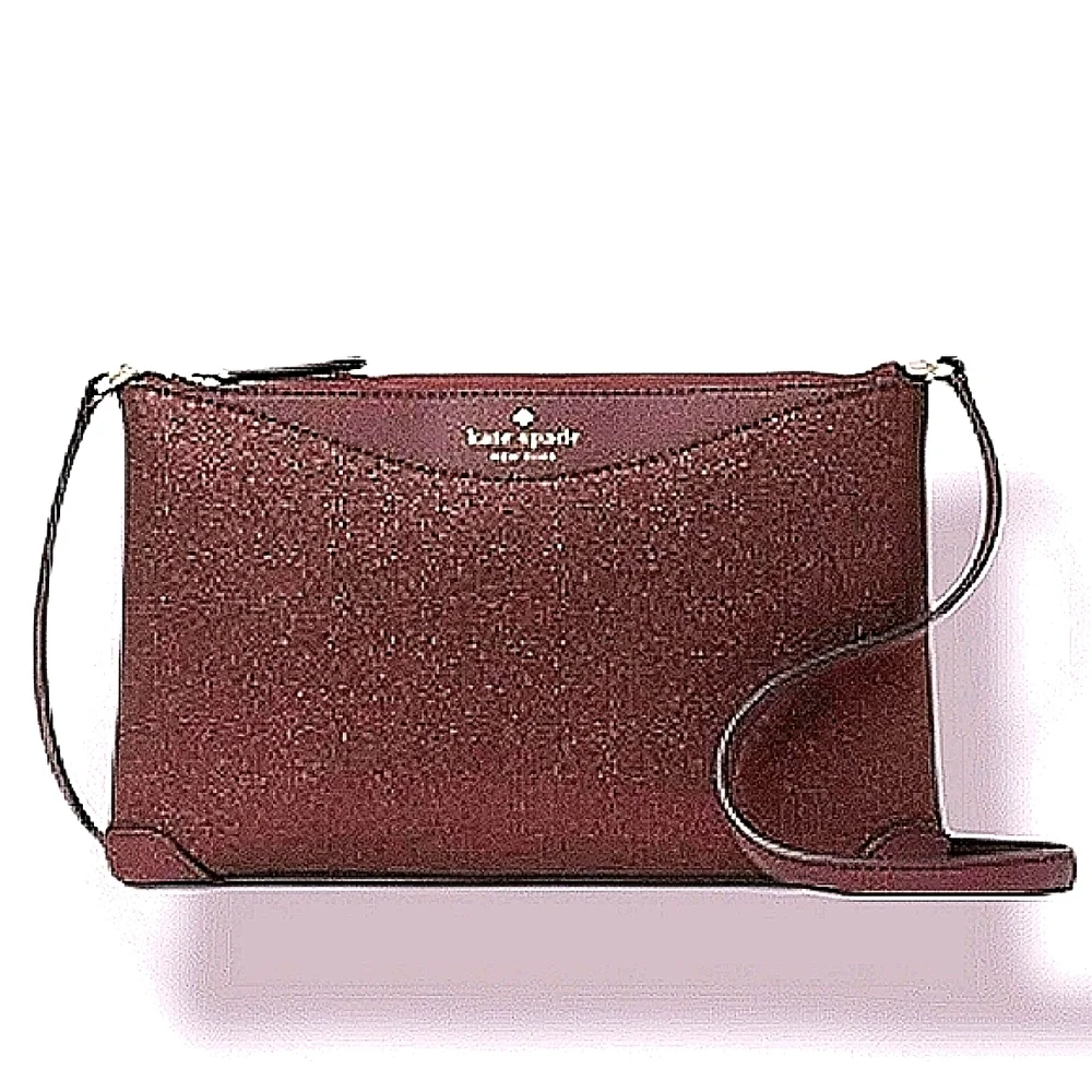 Kate Spade Shimmy Glitter Deep Nova Fabric Crossbody